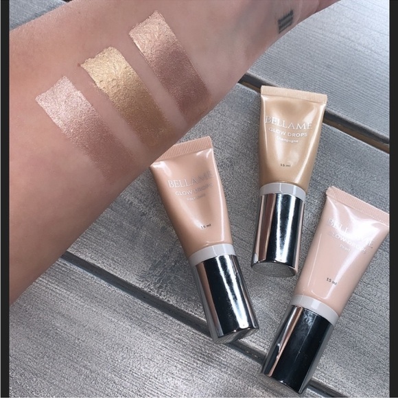 BELLAME GLOW DROPS - ROSE GOLD- NEW - Picture 1 of 10